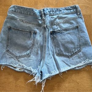 Forever 21 Distressed Jean Shorts